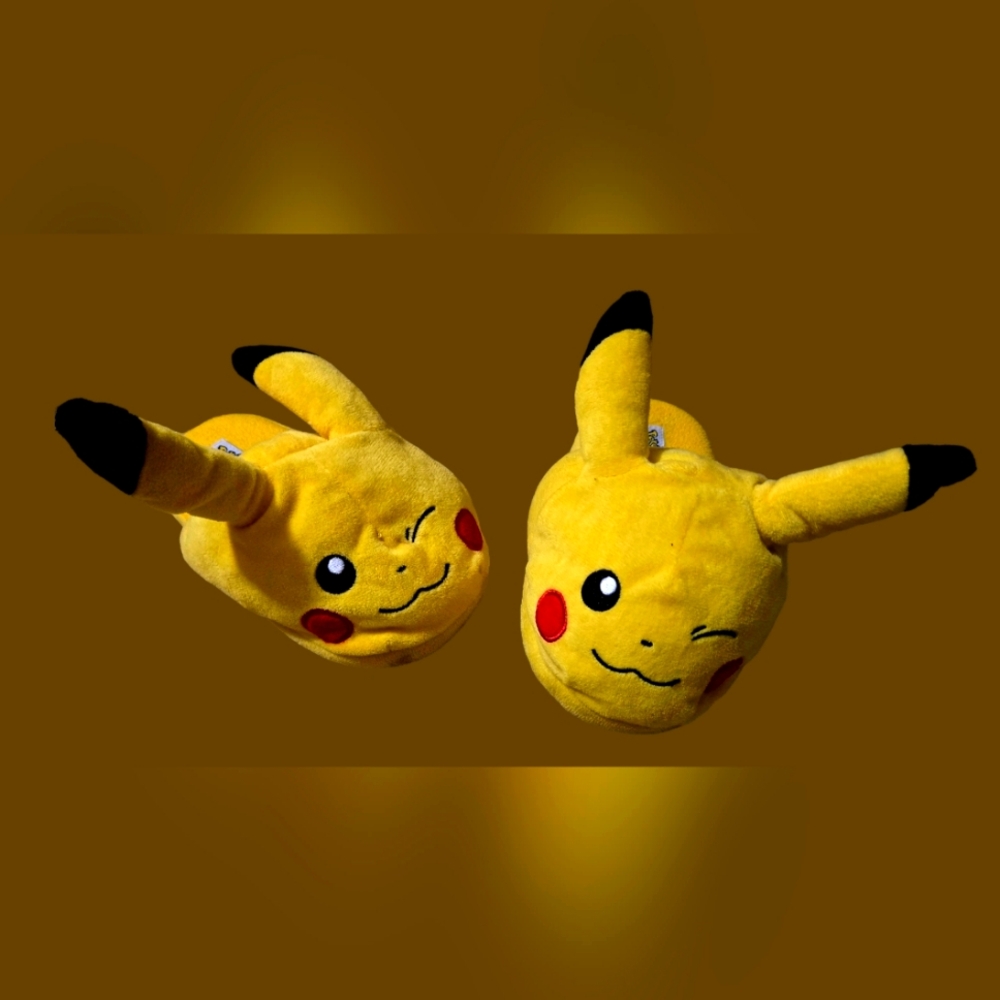 Set of Pikachu slippers